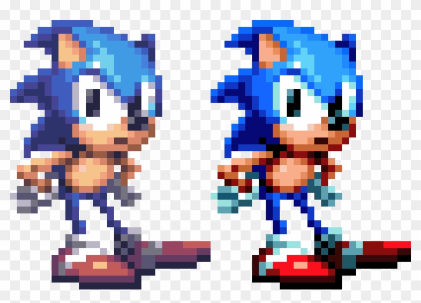 Something I Wanted To Show Off - Sonic Mania Sonic Sprites Clipart #717645