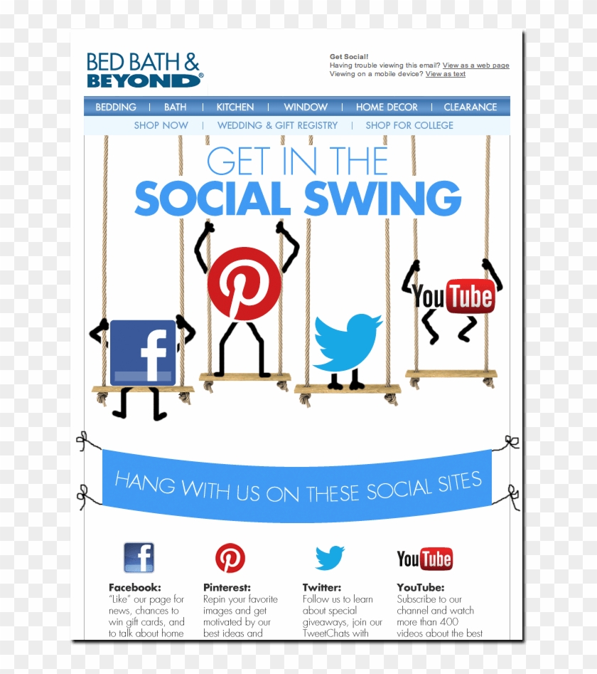 Social Media-focused Email Marketing - Social Media Email Blasts Clipart