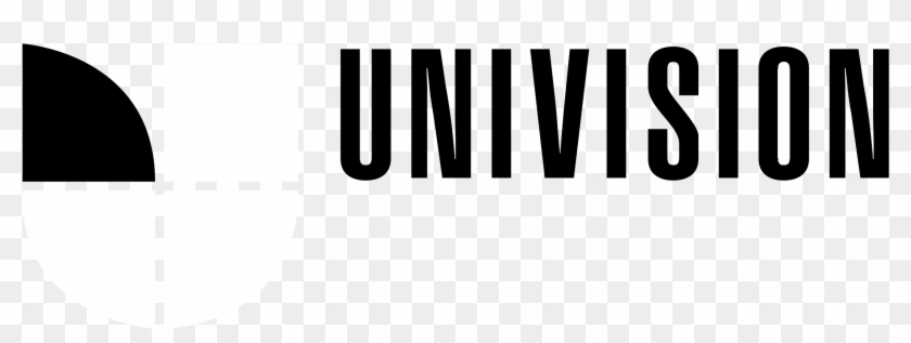 Univision Logo Black And White - Univision Clipart
