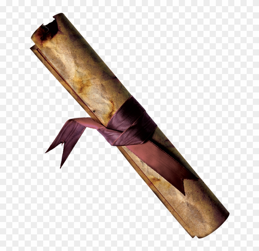 Convo Scroll Png - Harry Potter And The Deathly Hallows - Elements Clipart