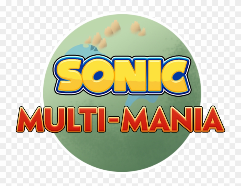 This Is The Fouth Build Of Multi-mania For Sonic Mania, - Graphic Design Clipart
