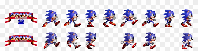 Comparaison Of Sprites - Sonic Mania Walking Sprite Clipart