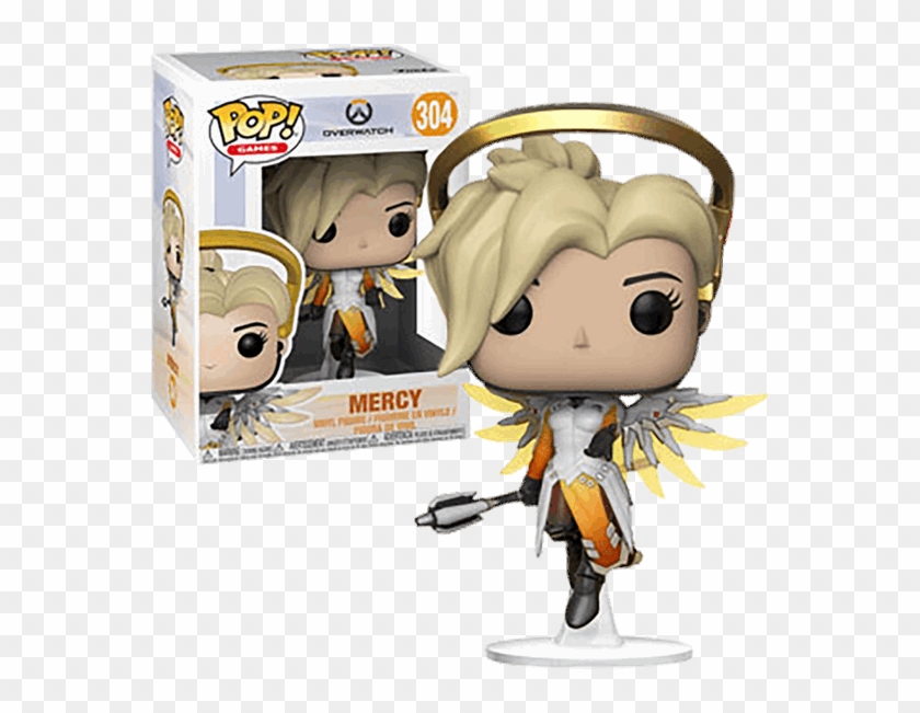 1 Of - Mercy Pop Vinyl Overwatch Clipart #718396