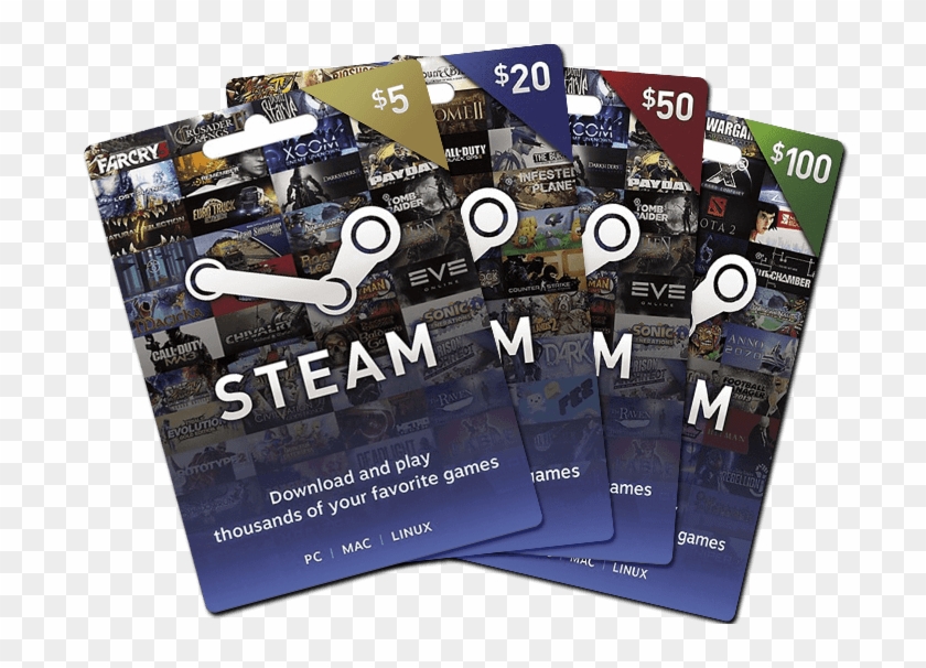 Steam Gift Card - Steam Gift Card Australia Clipart #718533
