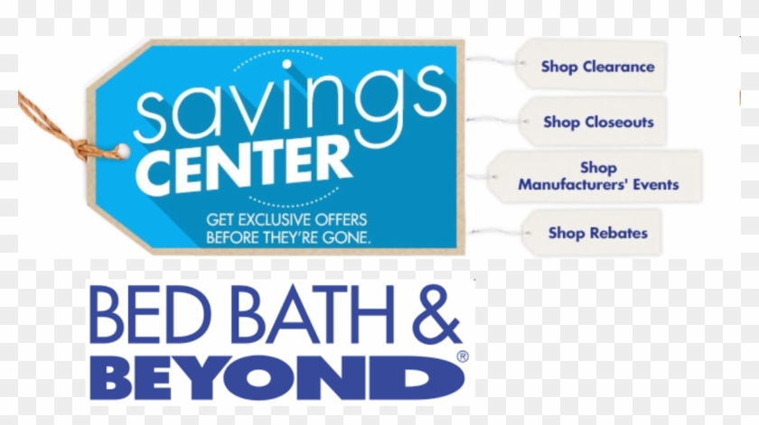 Image Of Bed Bath And Beyond Logo With Link To Bed - Bed Bath And Beyond Coupons Clipart #719010
