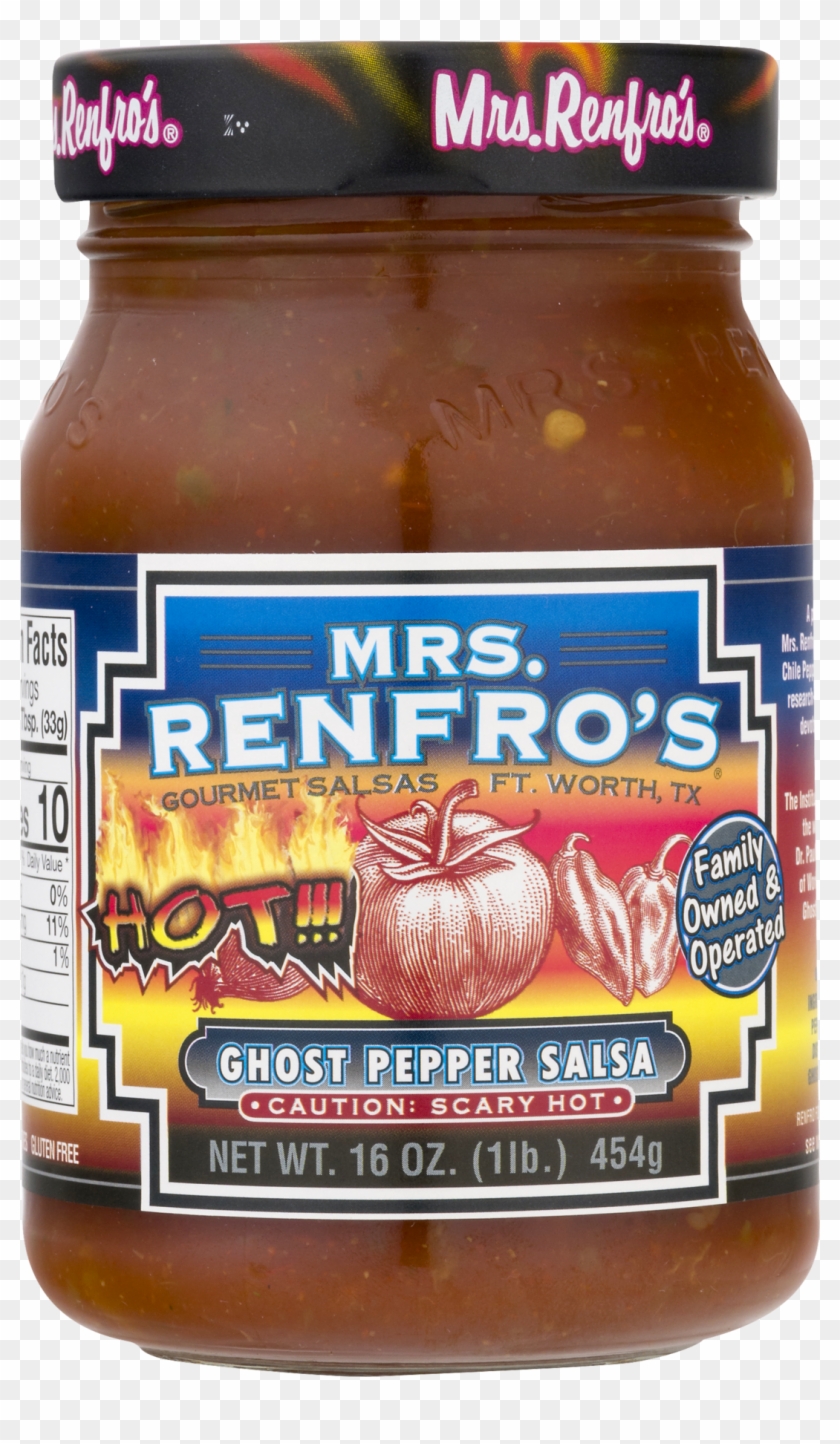 Mrs - Mrs Renfro's Ghost Pepper Salsa Clipart #719354