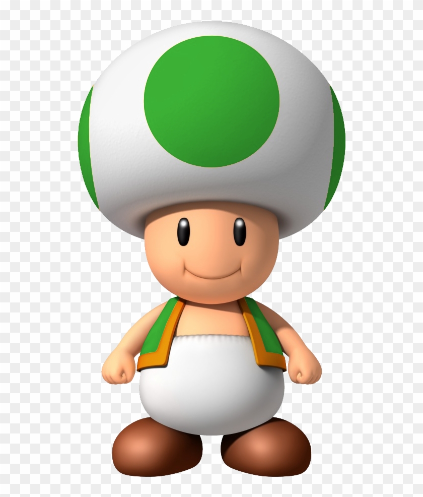 green toad mario plush