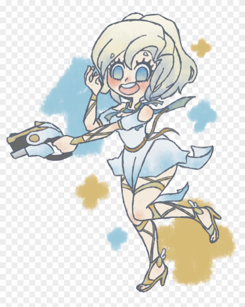 Overwatch Mercy Mercy Overwatch Ow Fanart - Cartoon Clipart #719545