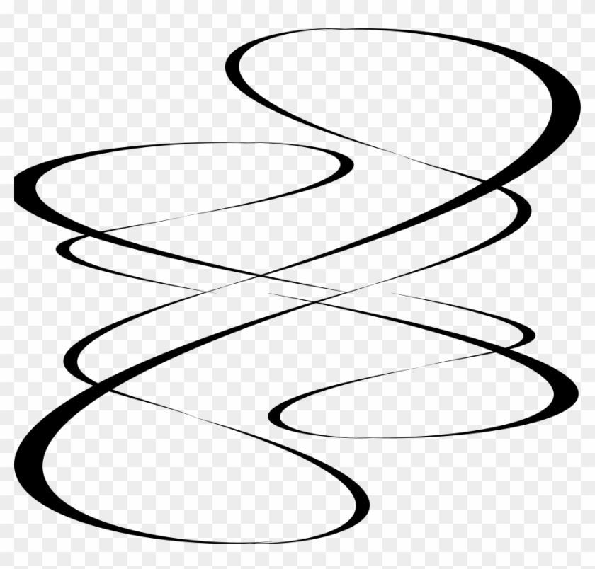 Paisley Border Clip Art - Clip Art Curves - Png Download