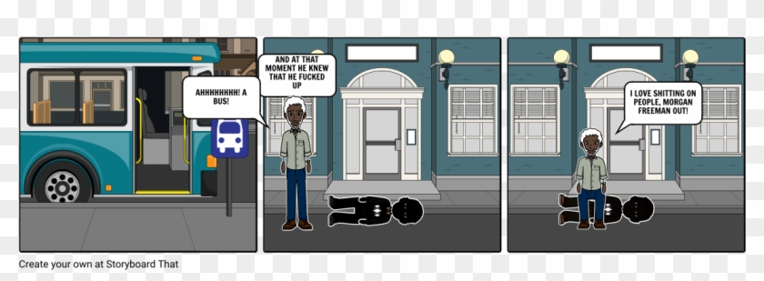 Morgan Freeman - Cartoon Clipart #720024