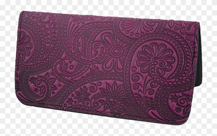 Paisley Checkbook Cover - Wallet Clipart #720198