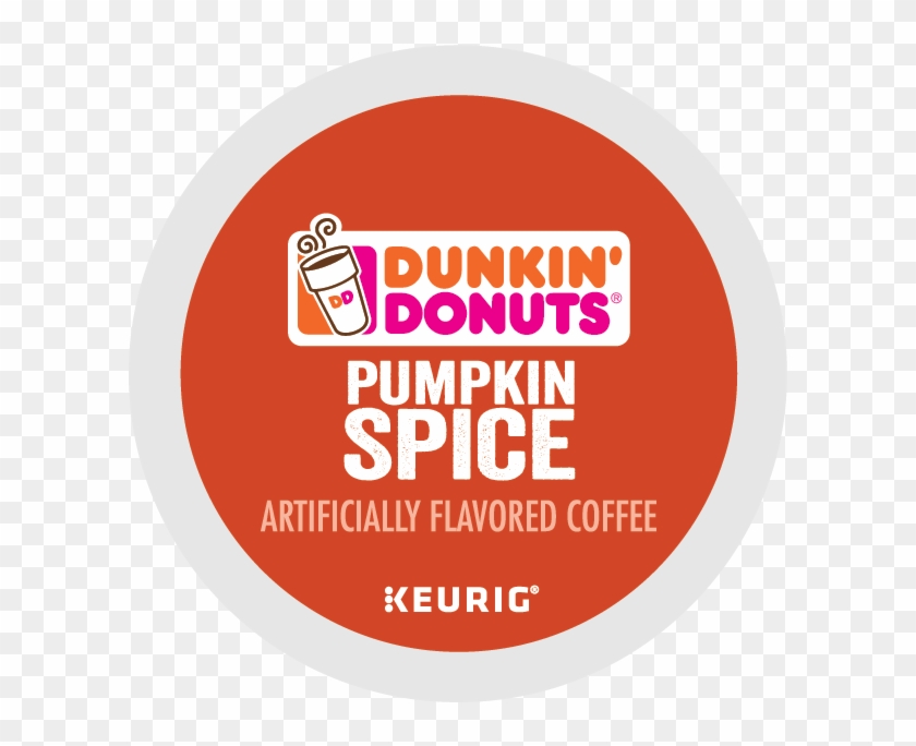Dunkin' Donuts Pumpkin Kcups - Circle Clipart