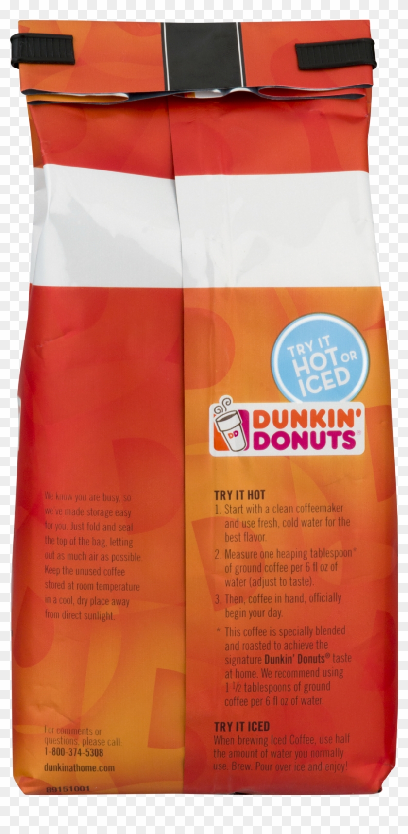 Dunkin' Donuts Dunkin' Park Dark Roast Ground Coffee, - Dunkin Donuts Clipart #720804