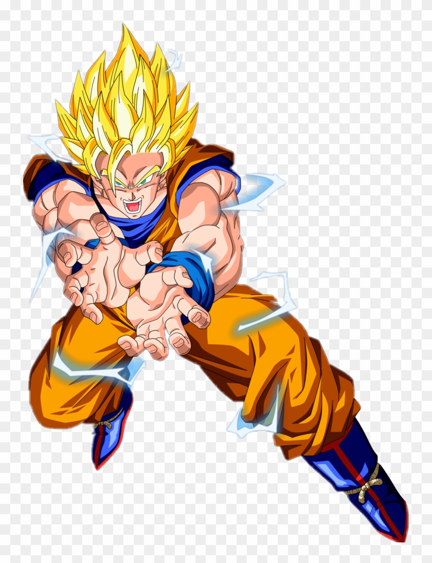 Goku Kamehameha Png - Goku Kamehameha Clipart