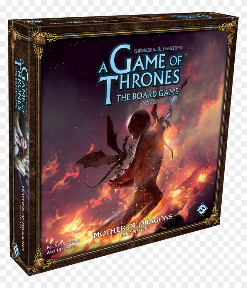 A Game Of Thrones - Game Of Thrones Board Game Mother Of Dragons Clipart