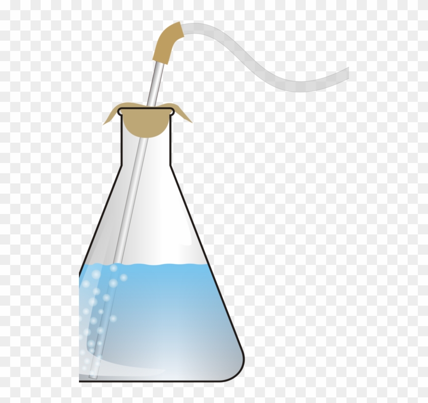 Erlenmeyer Flask Laboratory Flasks Test Tubes Chemistry - Test Tube Png Gif Clipart #721408