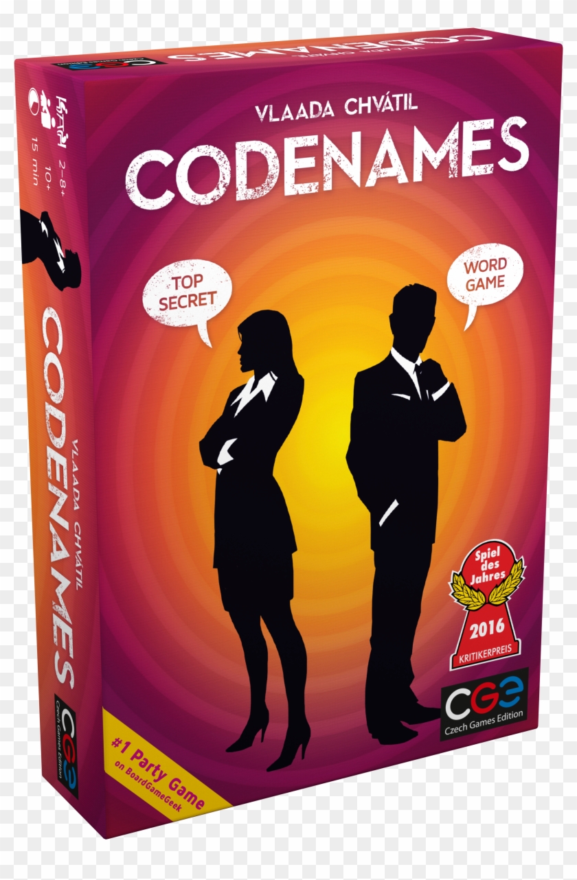 Codenames Board Game - Group Games Clipart