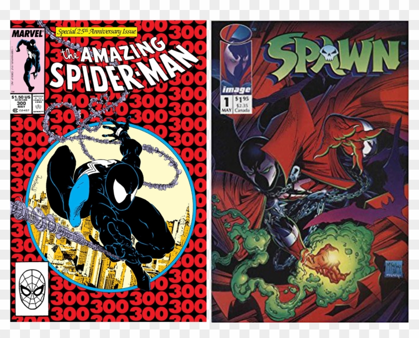 Venom Spawn Crossover - Amazing Spiderman Comic 300 Clipart