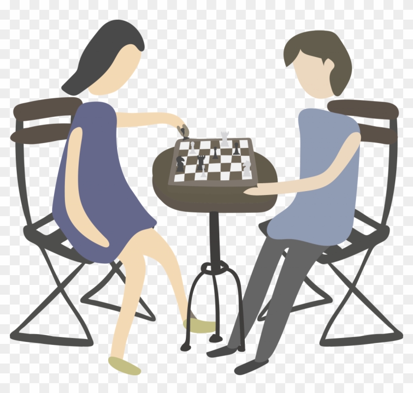 Come Out To Join Us For Coffee, Conversation And Board - Illustration Clipart
