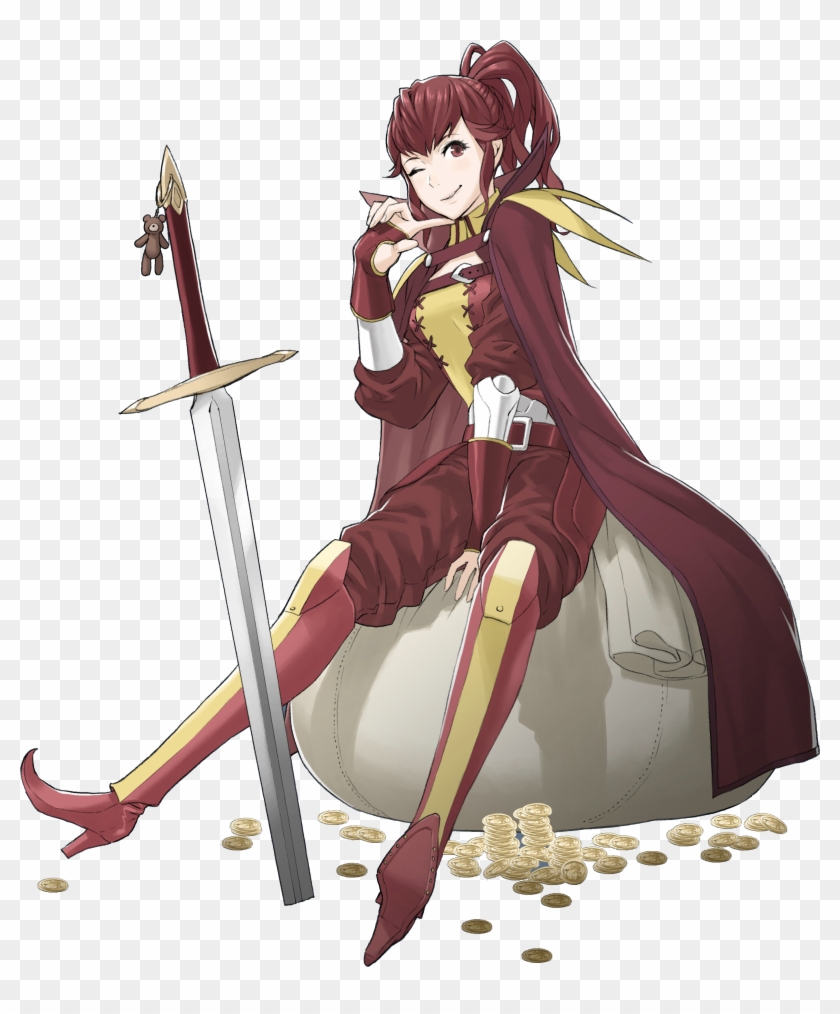 Awakening Is Only On The 3ds As Far As I Know, As - Fire Emblem Heroes Anna Clipart #722194