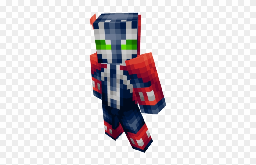 Zioysmpng - Marvel Spawn Minecraft Skin Clipart #722393