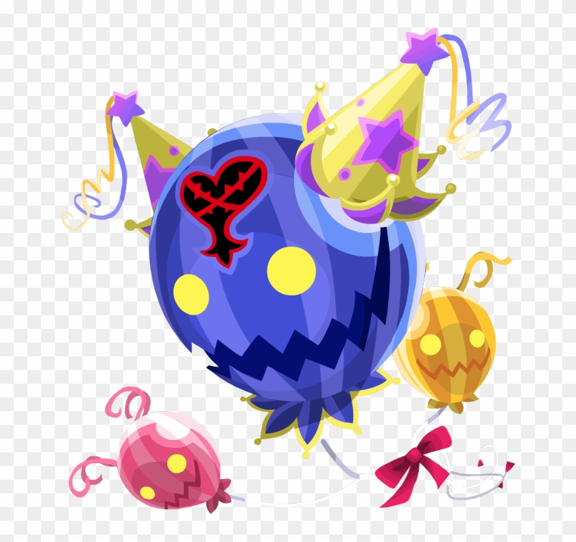 The Moogle Of Glory Event Is Back Equip The Mog Keyblade - Kingdom Hearts Balloon Heartless Clipart