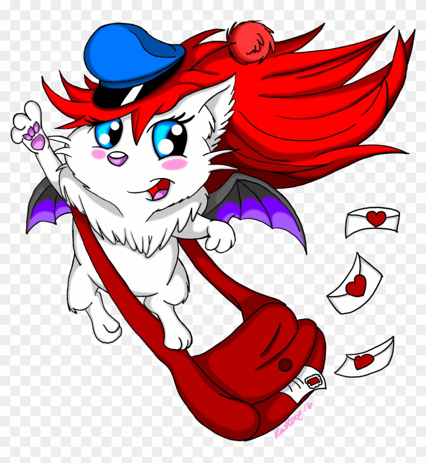 Mail Moogle Ayase - Cartoon Clipart #722803