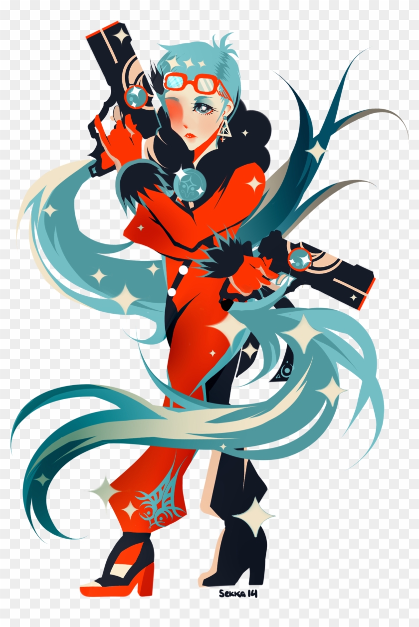 Bayonetta Fictional Character Cartoon Art - Illustration Clipart #722930