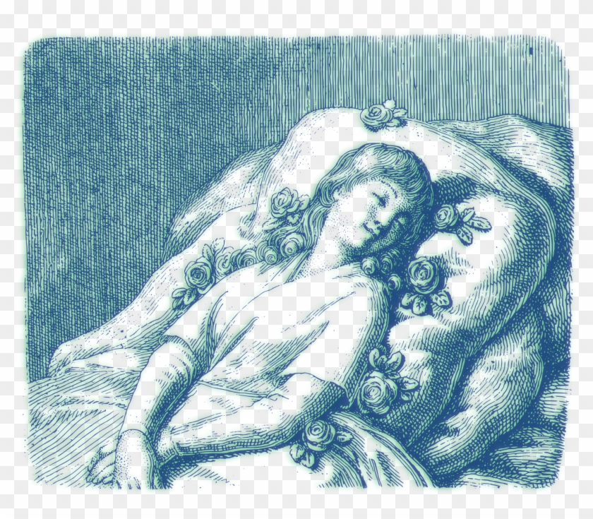 This Free Icons Png Design Of Young Woman Sleeping Clipart