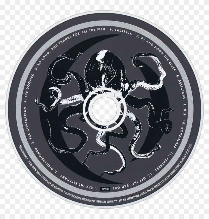 A Perfect Circle Eat The Elephant Cd Disc Image - Circle Clipart