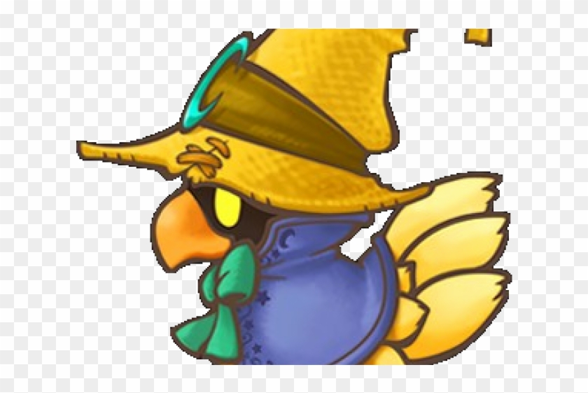 Final Fantasy Clipart Black Mage - Chocobo's Mystery Dungeon Every Buddy - Png Download