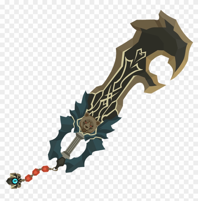 Ursus Keyblade キングダム ハーツ 予知 者 キー ブレード Clipart Pikpng