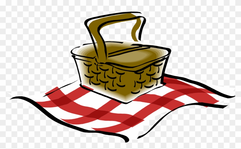 Pictures Of Picnic - Picnic Blanket Clip Art - Png Download