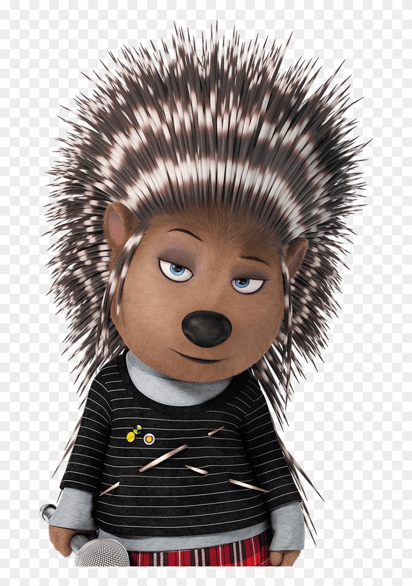 Punk Rocker - Girl Porcupine In Sing Clipart #723884