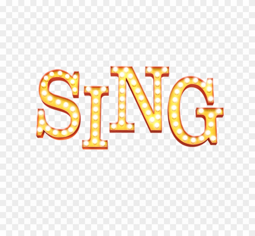 Sing Movie Logo Transparent - Calligraphy Clipart #723921