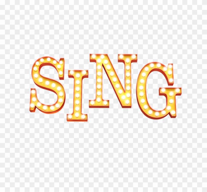 Sing Movie Logo Transparent - Calligraphy Clipart