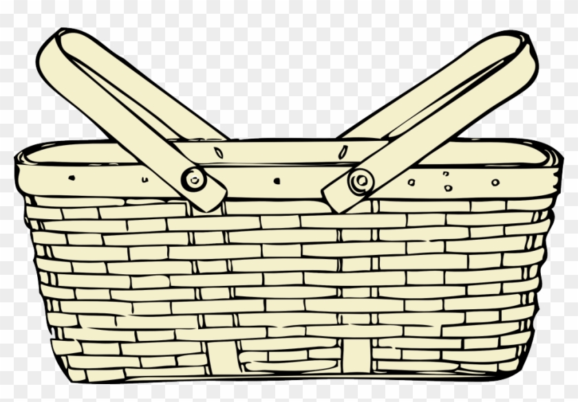 Images Of Picnic Baskets Clipart Library 158030 Basket - Picnic Basket Clip Art - Png Download #724439