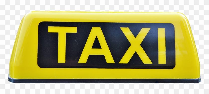 Taxi Sign Png - Signage Clipart