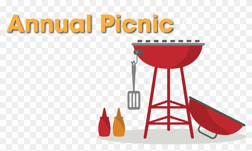 Picnic Clipart Annual Picnic - Cartoon Grill - Png Download