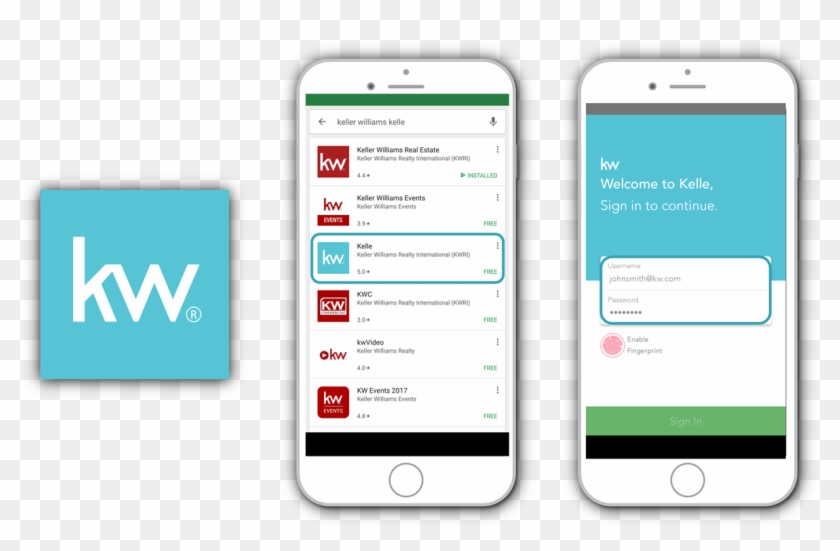 Keller Williams Realty - Kelle App Store Keller Williams Clipart