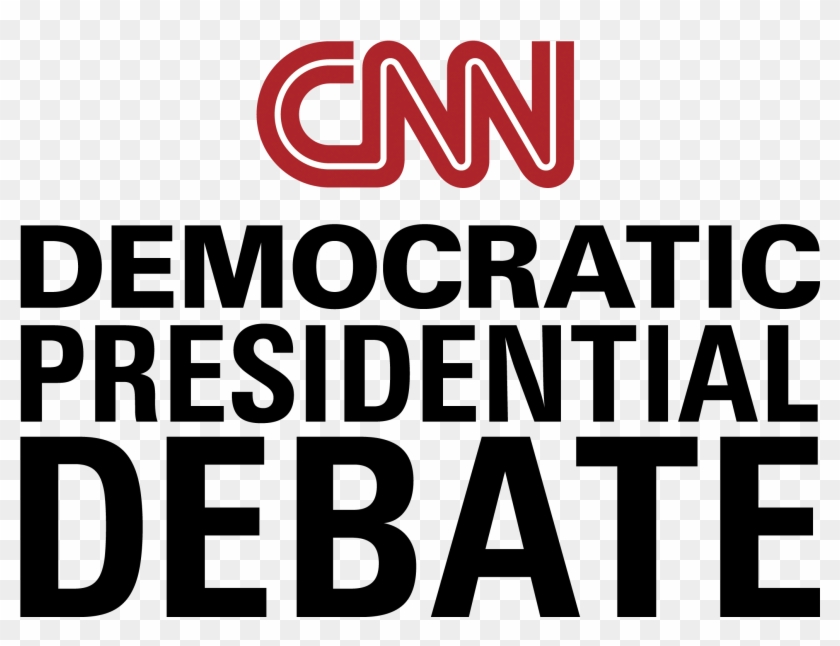 Cnn Dem Pres Debate Logo - Debate Clipart #725300