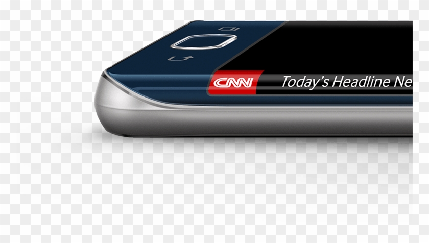 Cnn Ticker On Samsung Galaxy Edge Cnn Ticker On Samsung - Samsung S7 Edge Ticker Clipart