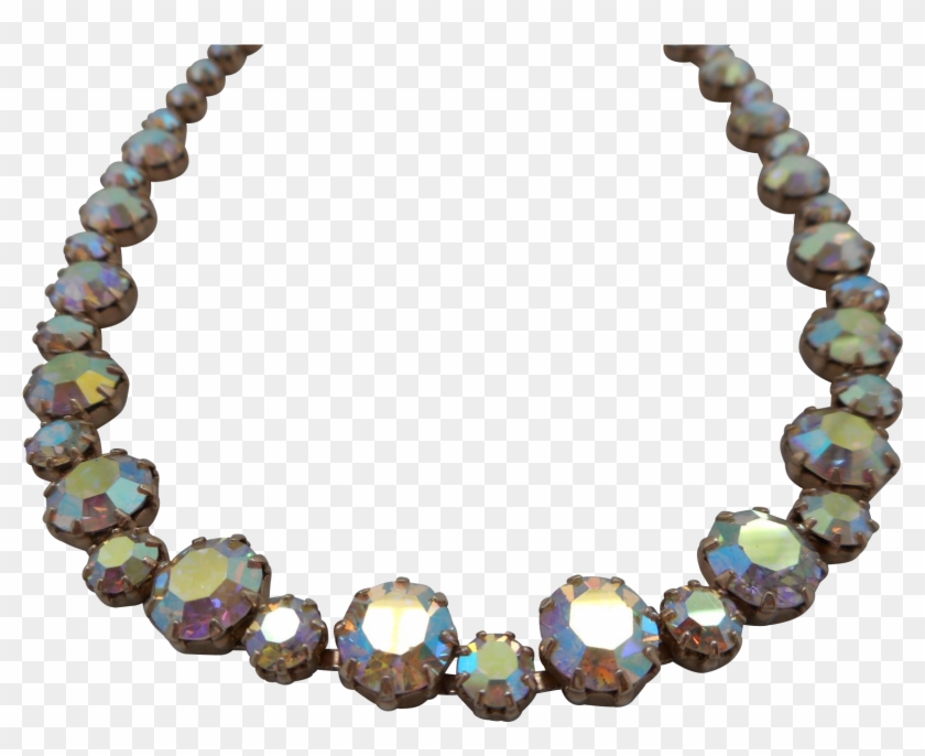 Vintage Signed Weiss Pink Aurora Borealis Polychromatic Clipart