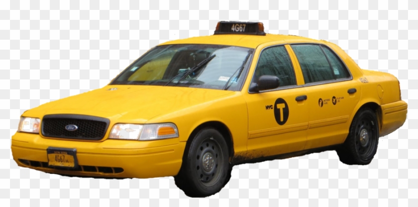 Taxi In New York - Ford Crown Victoria Police Interceptor Clipart #726135