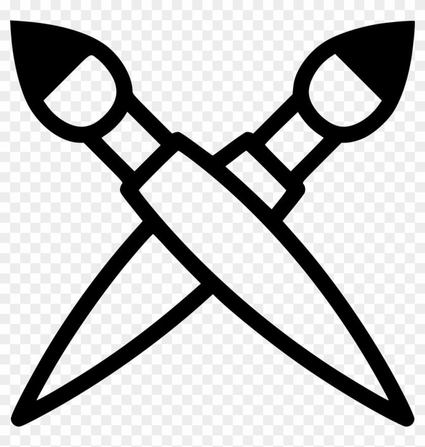 Paint Brushes Comments - Cartoon Pictures Of Needles Clipart