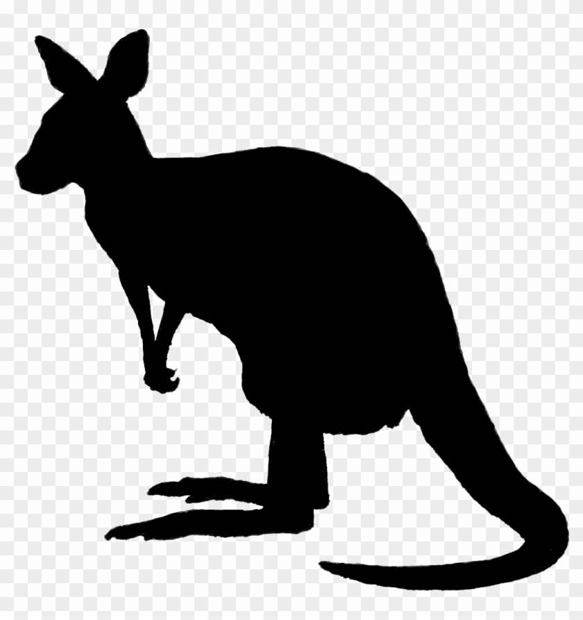Kangaroo Silhouette Png Image - Kangaroo Silhouette Clipart