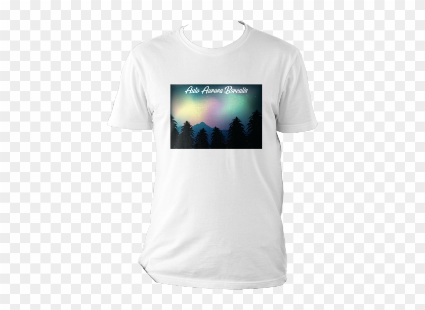 Auto Aurora Borealis T-shirt - Shirt Clipart