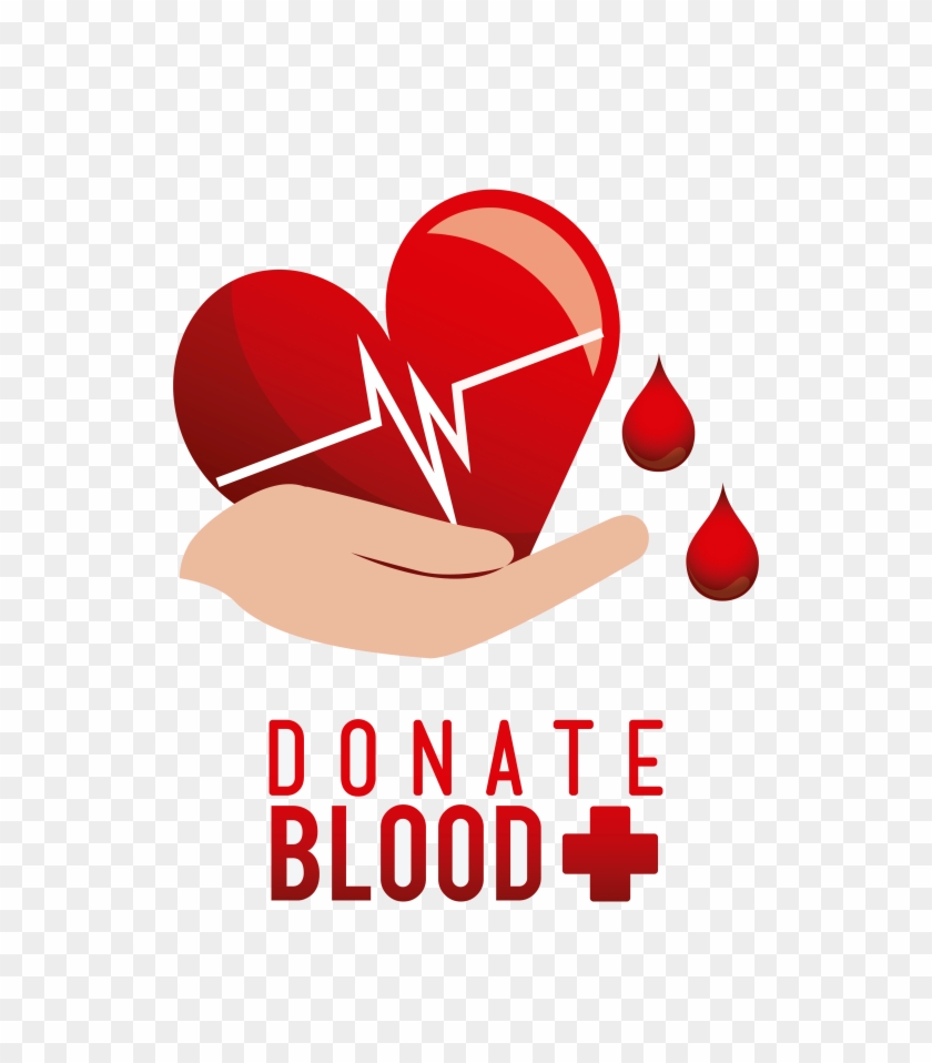 Blood Donation Picture - Blood Donation T Shirt Design Clipart #726641