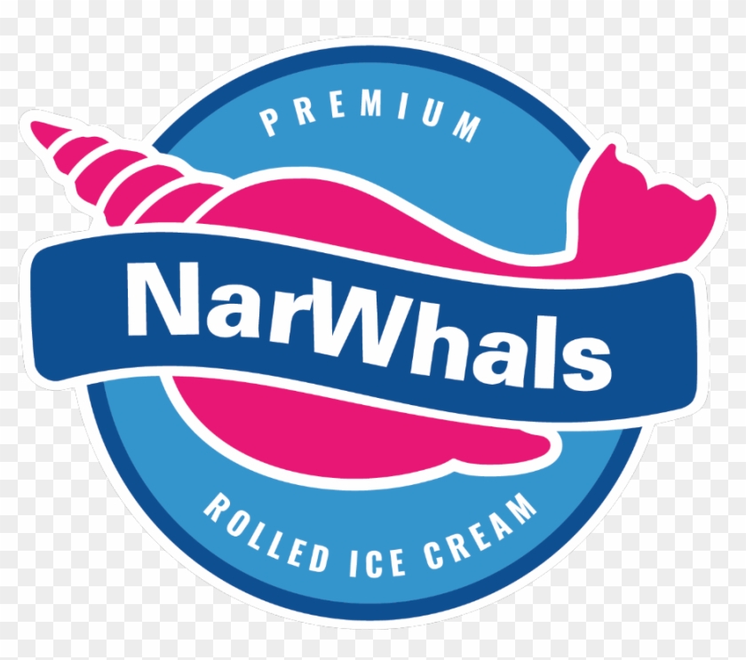 Narwhal Png , Png Download - Narwhals Rolled Ice Cream Clipart #726691