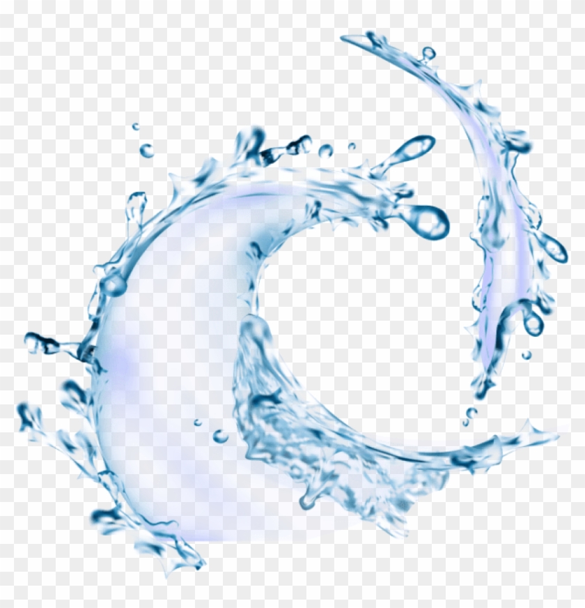 Free Png Download Vector Gotas De Agua Png Images Background - Water Splash Vector Png Clipart